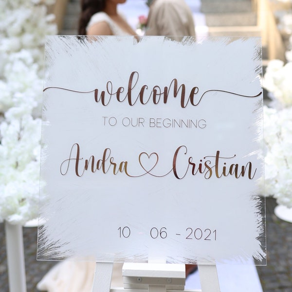 Sticker sign welcome sign reception board lettering wedding sticker personalized for acrylic board acrylic sign reception sign