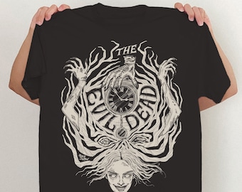 死霊のはらわたシャツ、ヴィンテージのレアなホラー映画Tシャツ