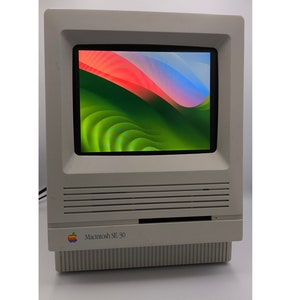 8.4 inch Display and 3d printed mount for vintage Macintosh Computers Apple