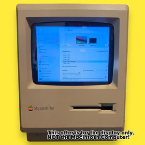 Modern Display for Classic Apple Macintosh - 8