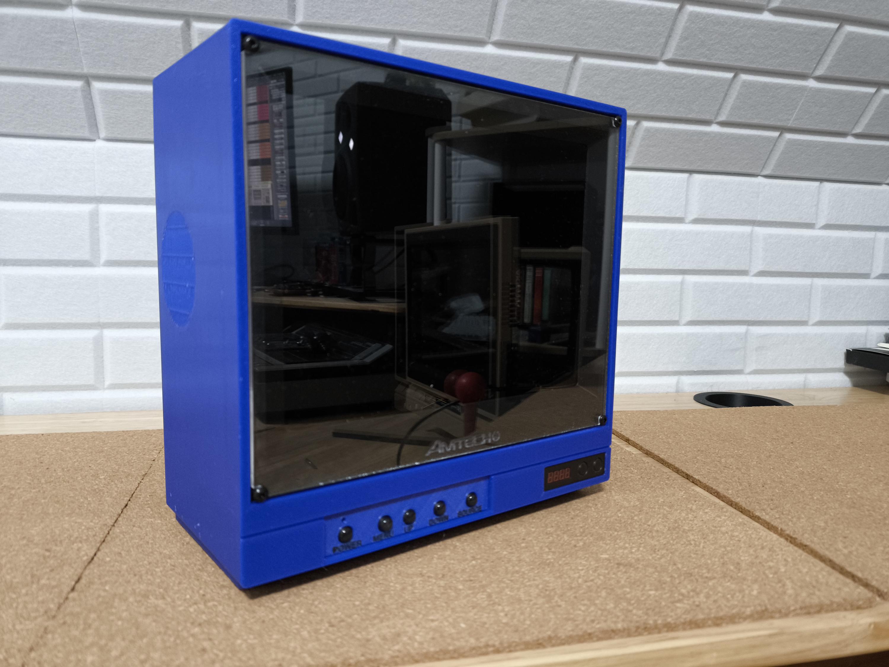 AMTECH LCD08 --- CRT Retro-style Monitor, 8 Inch 1024x768 Lcd Display ...