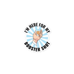 Booster Shot - Vinyl Sticker