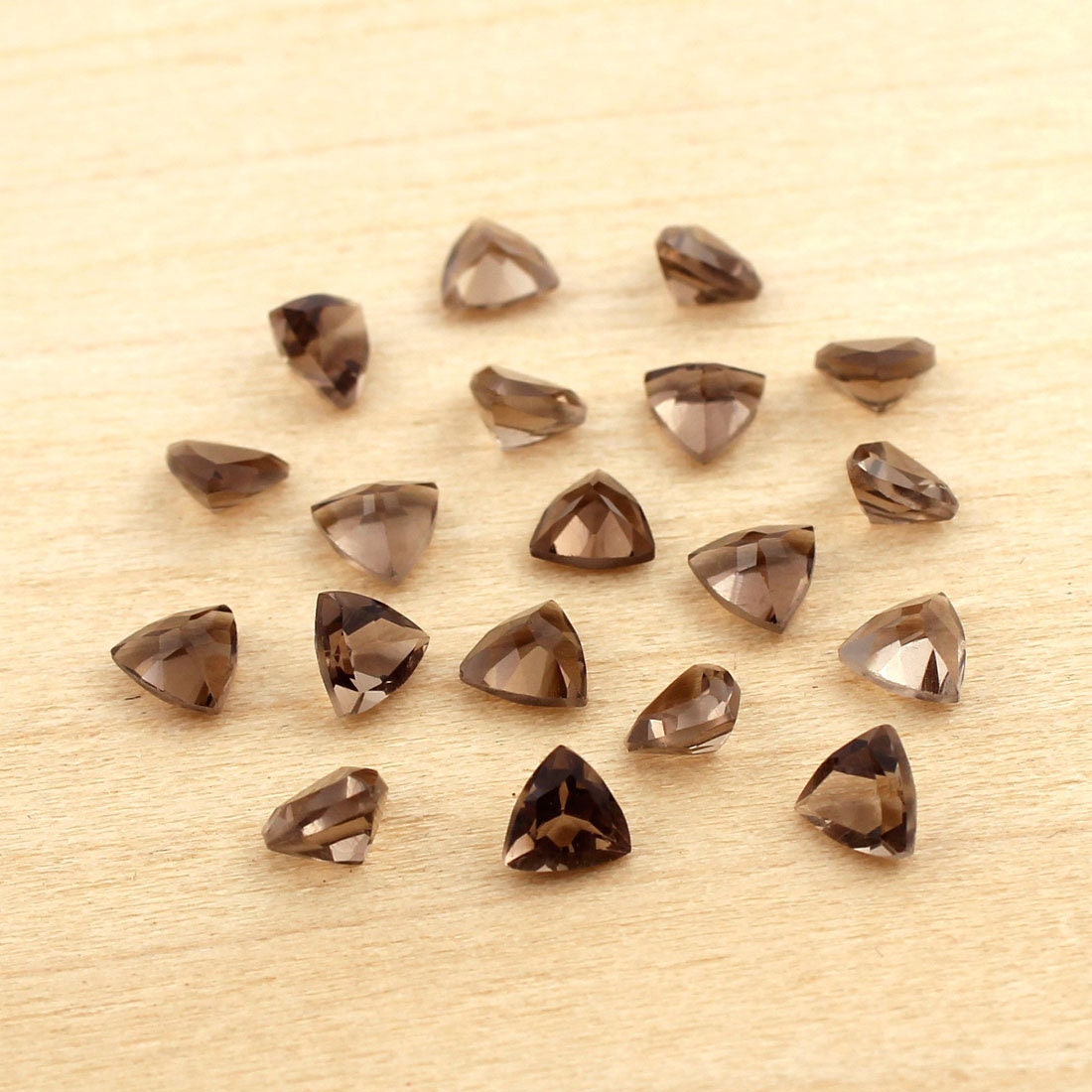 Natural Smoky Quartz 5mm to 20mm Trillion Faceted Cut Loose Gemstone 5mm 6mm 7mm 8mm 9mm 10mm 11mm 12mm 13mm 14mm 15mm Natural Smoky Quartz 5mm to 20mm Trillion Faceted Cut Loose Gemstone 5mm 6mm 7mm 8mm 9mm 10mm 11mm 12mm 13mm 14mm 15mm