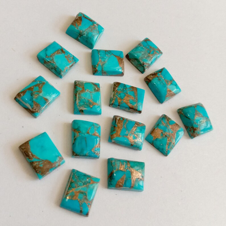 Details about Lot Natural Blue Copper Turquoise 18X25 mm Octagon Cabochon Loose Gemstone Details about Lot Natural Blue Copper Turquoise 18X25 mm Octagon Cabochon Loose Gemstone