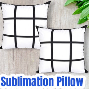 Sublimation 9 Panel Pillow Case Polyester Throw Pillow Cover 17.7 x 17 –  Shirts23 - Premium Blank Shirts & More!