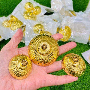 Golden Saggi Phull,Giddha jewelry,Traditional Punjabi Saggi Phull for head,Saggi Phull medium size,Jaggo jewelry,Adults,kids Saggi Phull