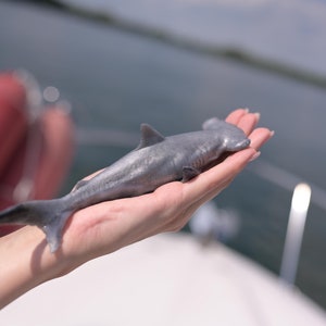Babyhai, für Aquarium, Fische, Haikostüm, Silikonhai, wasserdicht, widerstandsfähig, Kostümhai, Meerjungfraufreund, Meerjungfrauenfreund
