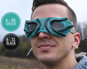 Mermaid Silicone Swimming Goggles: Carnival Costume Mask