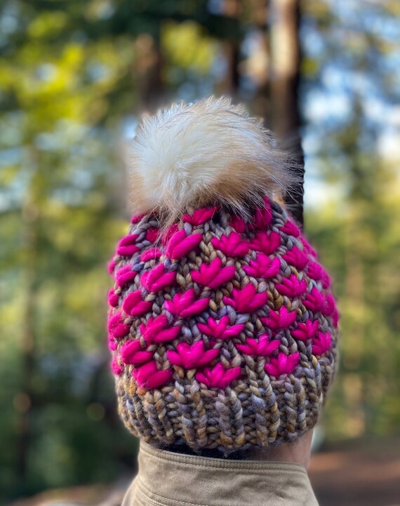 Lotus Flower Beanie - Etsy