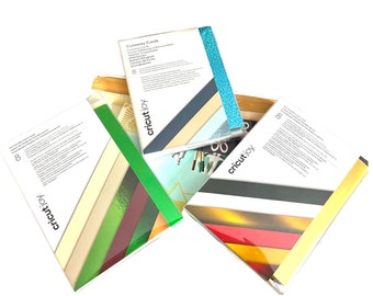 3 Sets of Cards for Cricut or Joy Cricut, foil (Cameron), foil (Royal), Cutaway (Marina)