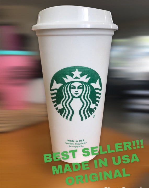 Starbucks Reusable Travel Hot Cup to Go Coffee grande 16 Oz Etsy