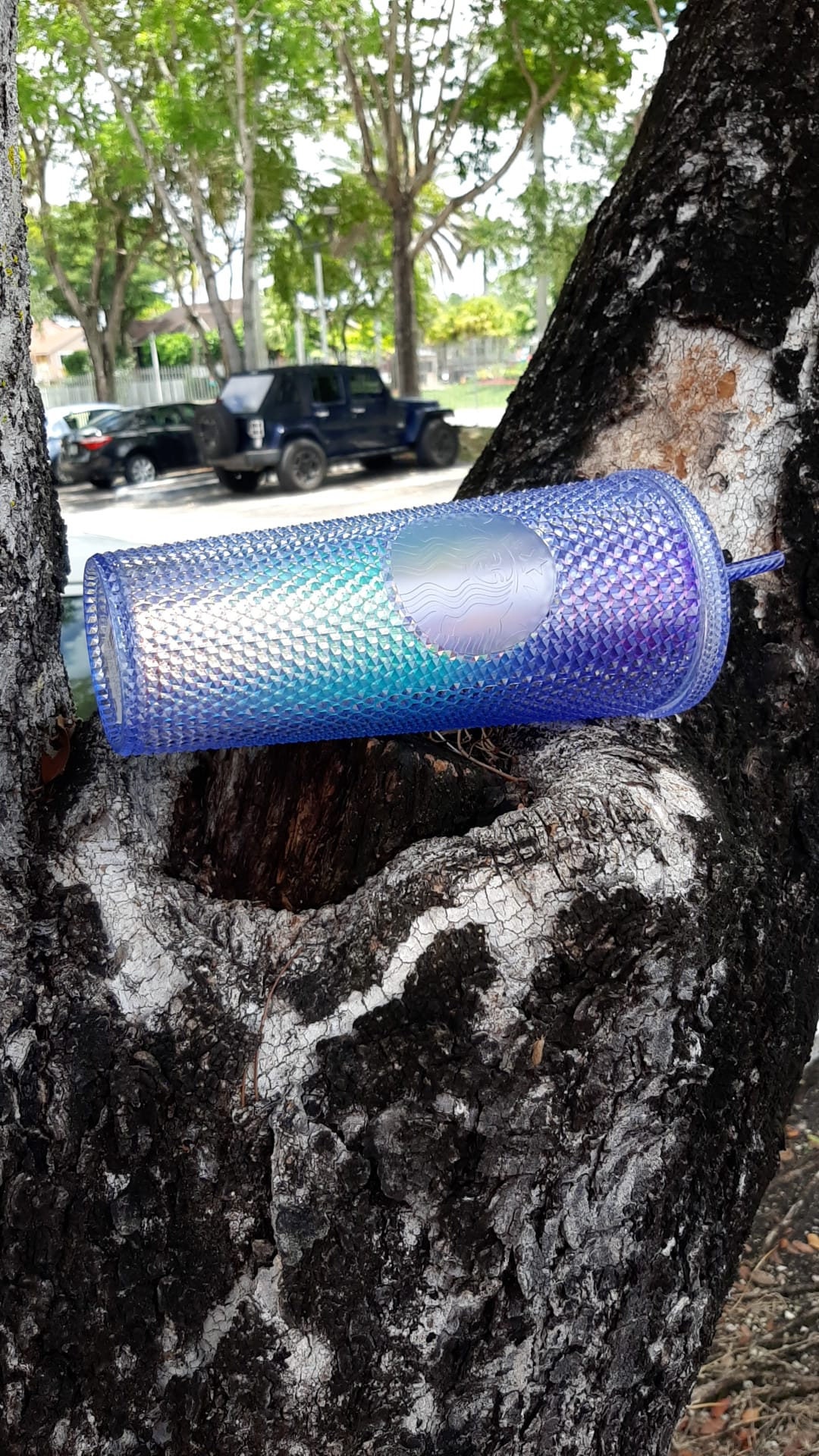 Starbucks Mermaid Blue/purple Ombre Studded Venti Tumbler - Etsy
