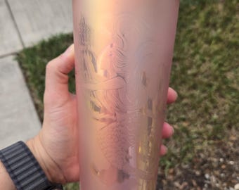 Starbucks Limited Edition Tumbler 24oz Special Mermaid unique piece