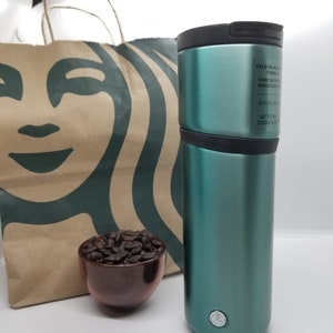 Starbucks Light Mint Aqua Green Insulated Tumbler