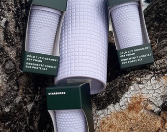 tumbler + Ornament starbucks  Matte Lavender Studded