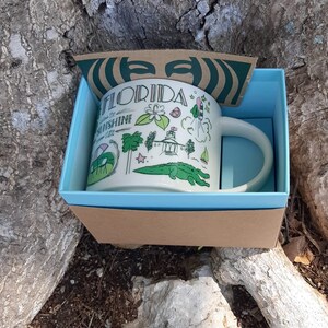 Starbucks FLORIDA Been There Series Across The Globe Collection Ceramic Coffee Mug