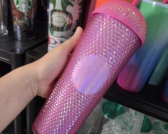 Starbucks  Limited Edition Tumbler 24 oz Pinky Dome Studded