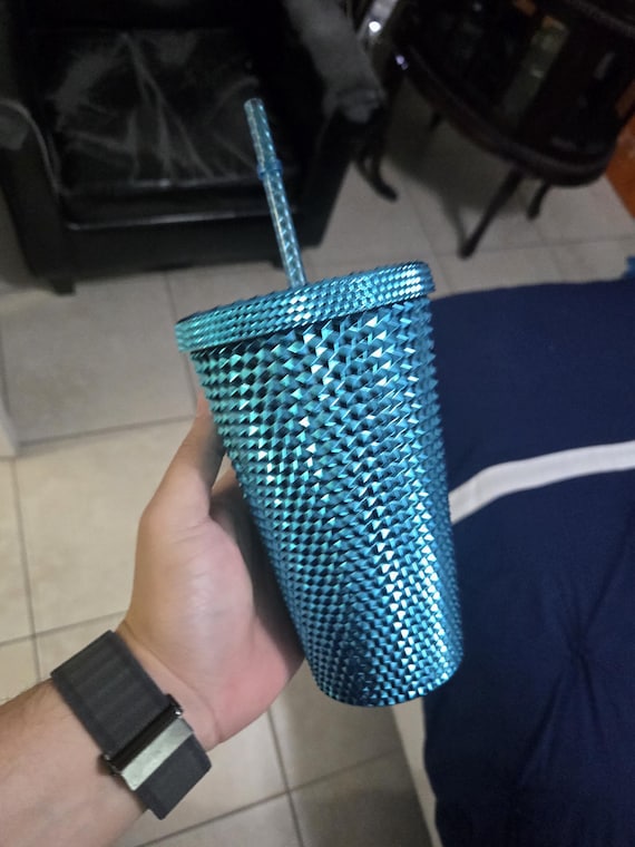Starbucks 16 OZ Limited Edition Tumbler Crystal Studded Blue - Etsy Canada