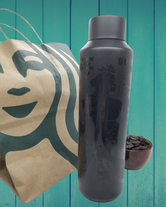 Starbucks Black with Siren Logo Tumbler Hot Drinks 20 fl oz
