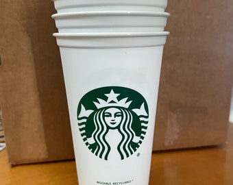 Starbucks Reusable Travel Hot Cup To Go Coffee (Grande 16 Oz)