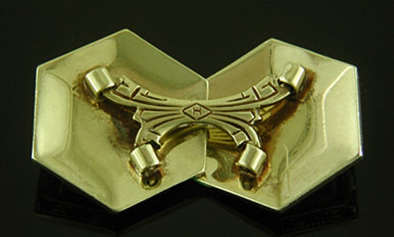 Art Deco Classical Garland Cufflinks created by J… - image 3
