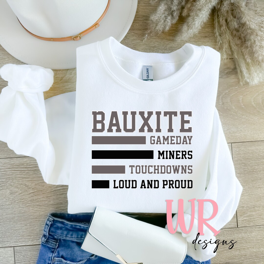 Miners Bauxite Miners Football School Spirit Custom Etsy