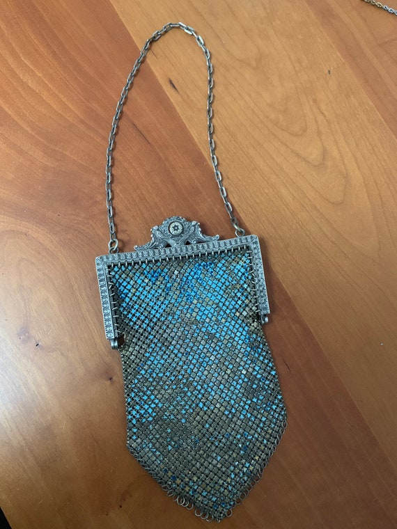 Antique mesh bag - image 1