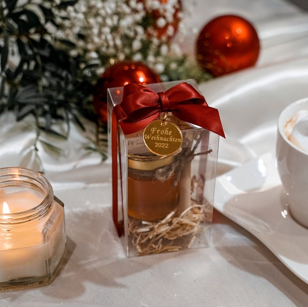 TOYANDONA Honigglas 280ml Mit Dipper - Transparenter Honigspender Mit Staubdichtem Deckel