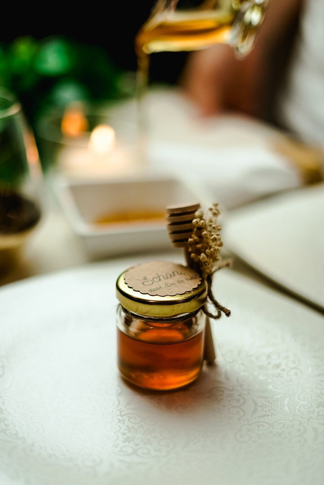 Mini Honey Jars Favors for Weddings or Celebrations Nehir Etsy