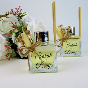 Guest gifts room fragrance for weddings, engagements, celebrations, parties, Christmas or christenings