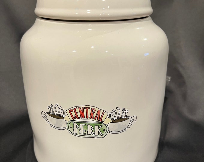 Rae Dunn friends Central Perk Large Coffee Canister NEW Etsy
