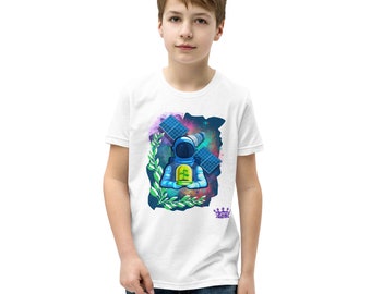 Astro Botany Spaceman Youth Short Sleeve TeeShirt