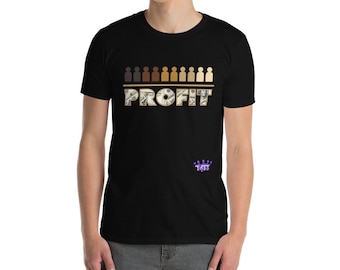 People Over Profit Short-Sleeve Unisex TeeShirt
