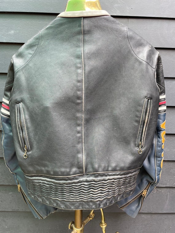 Vintage Vanson Leather Motorcycle Jacket - Etsy