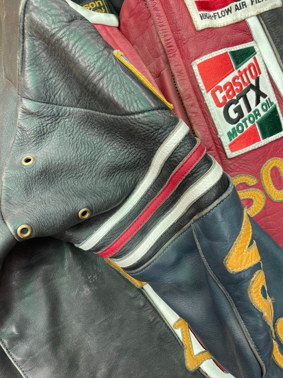 Vintage Vanson Leather Motorcycle Jacket - Etsy