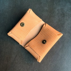 Origami, portefeuille minimaliste, portefeuille de porte-carte, made in France, cuirs premium et célèbres