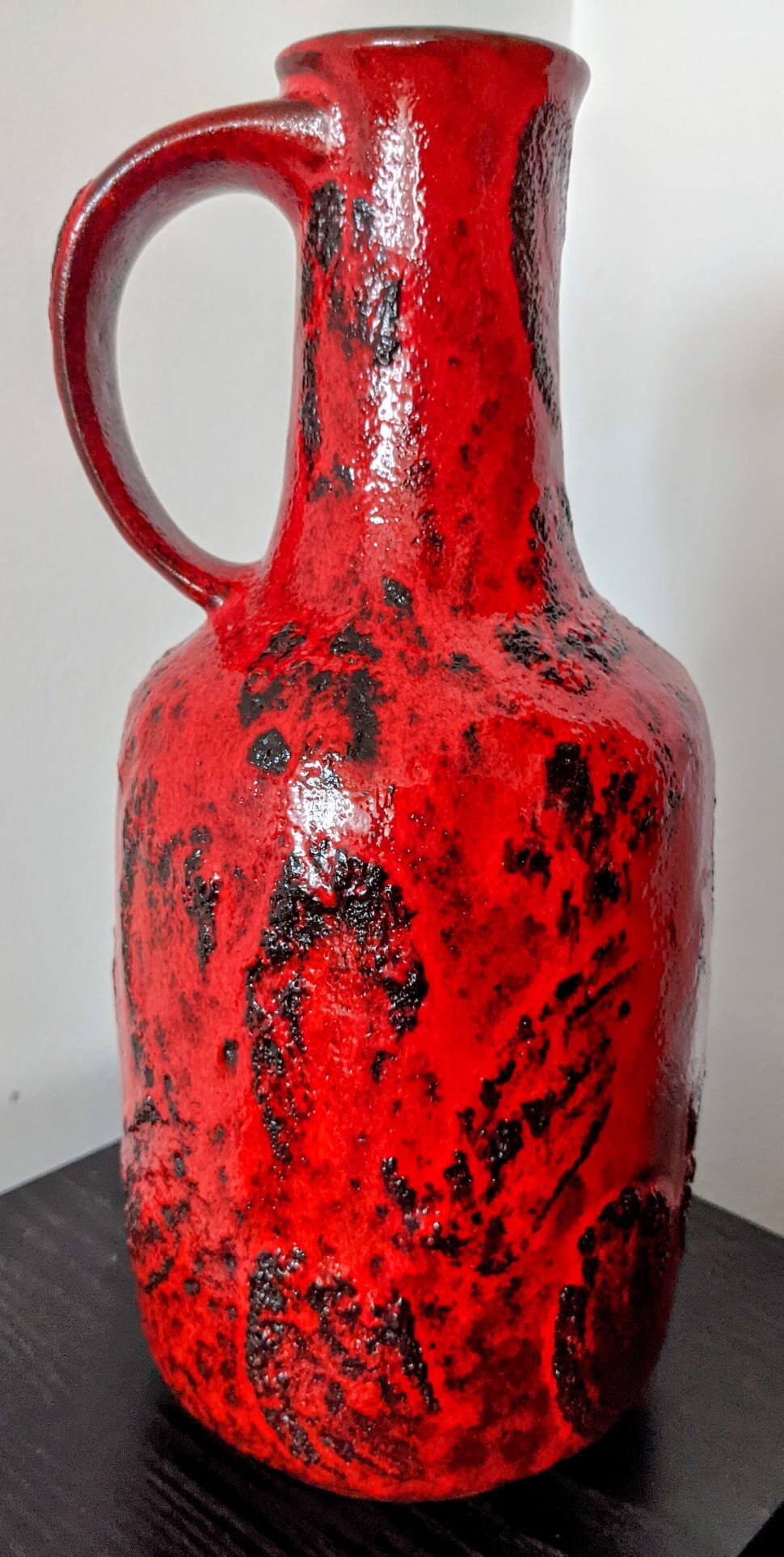 Graflich Ortenburg Fat Lava Fatlava 西ドイツ Vintage Colorful Fat Lava Pottery Vase by GRÄFLICH ORTENBURG