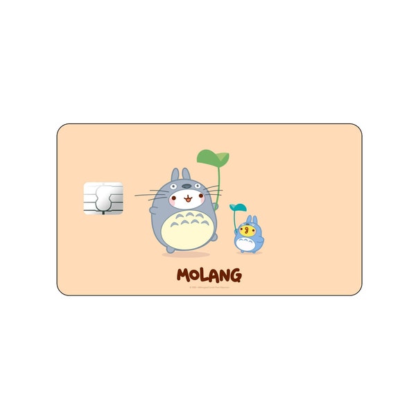 Molang x Totoro Credit Card Skin