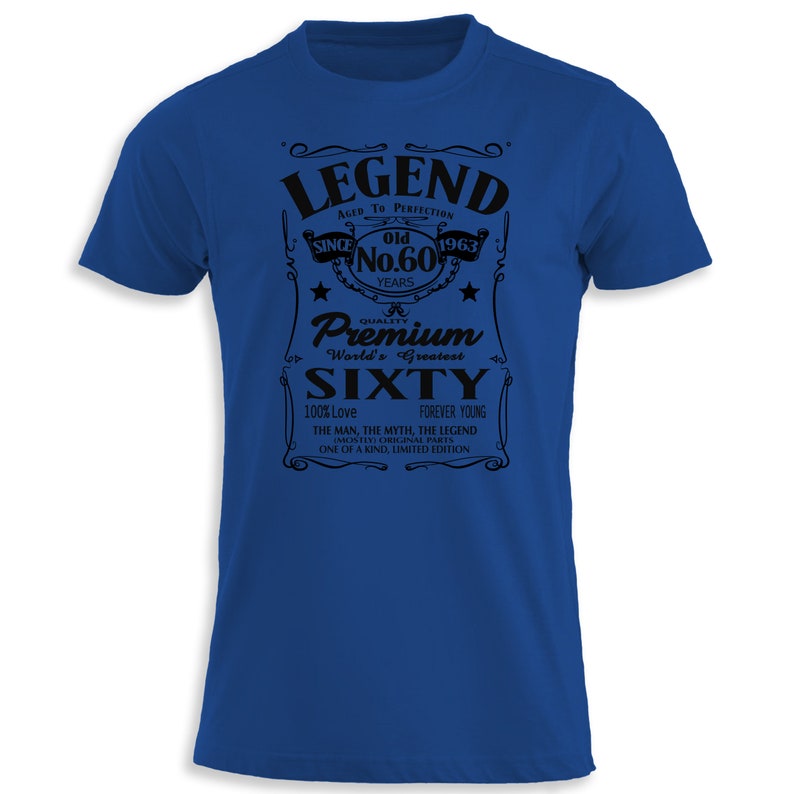 60th Birthday Gift Ideas for Men Legend Since 1963 60th Etsy