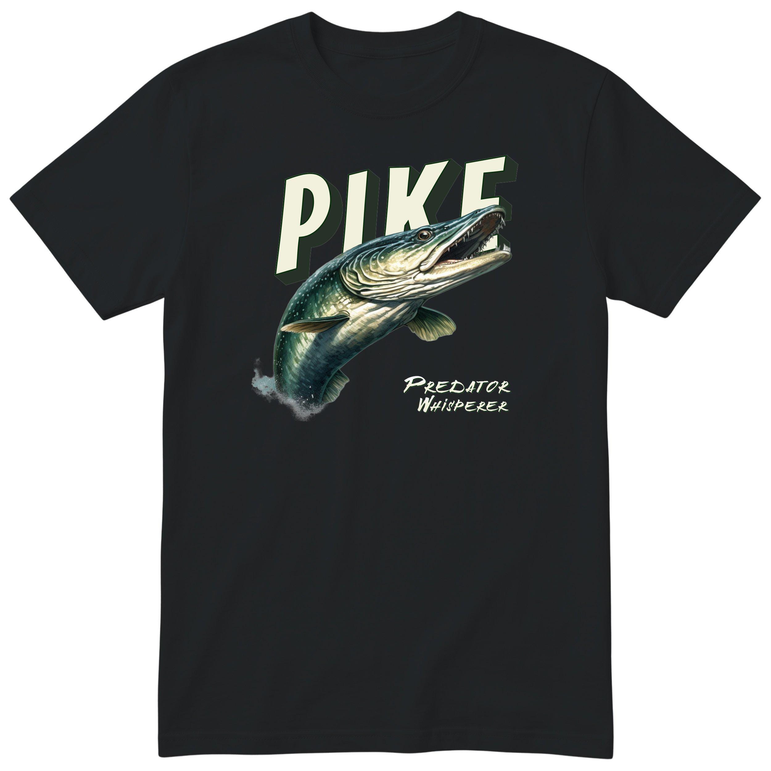 Pike Predator Whisperer Shirt - Fishing Gift for Him - Etsy