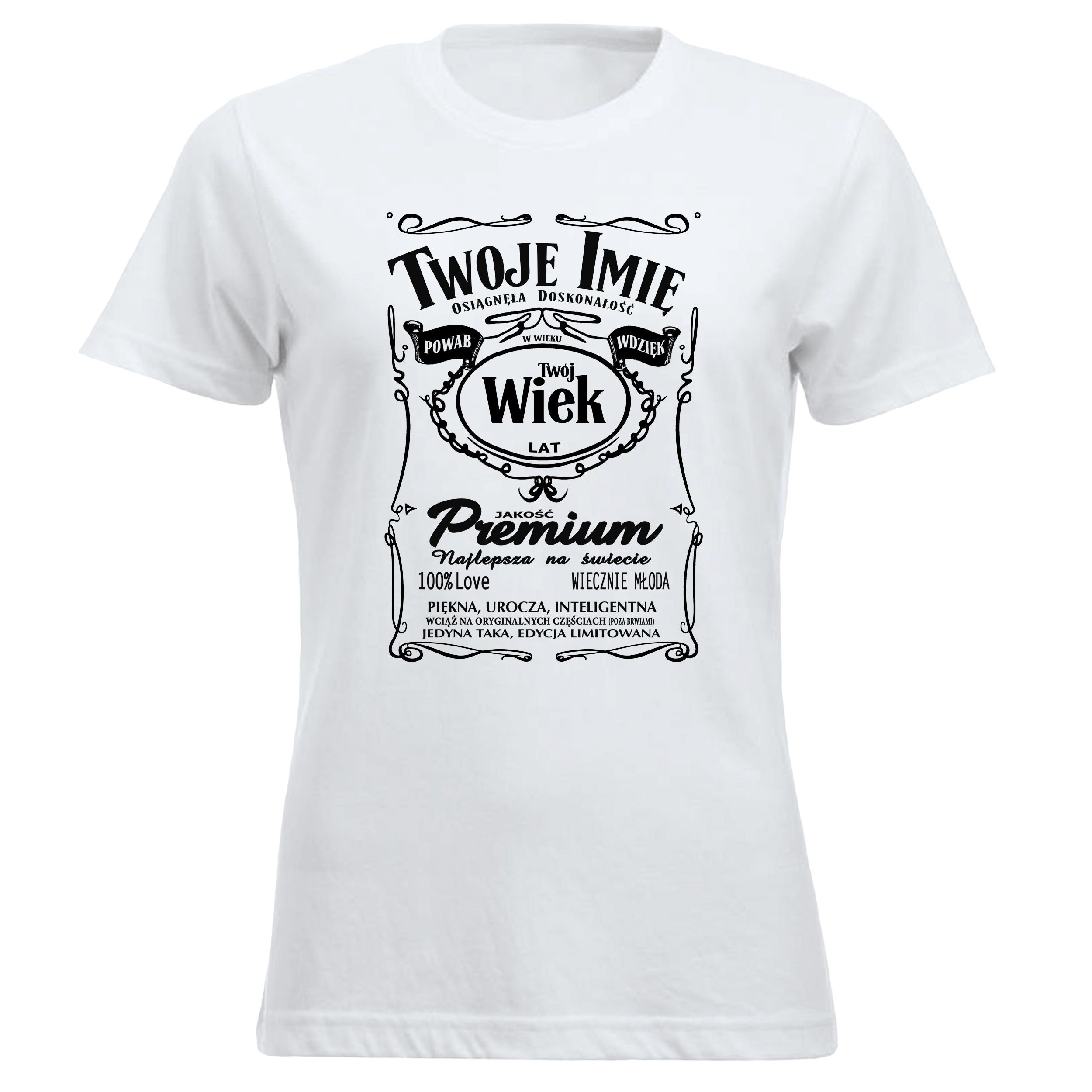 Jestem Maly... Polacca Polska Koszulka Divertente Slogan