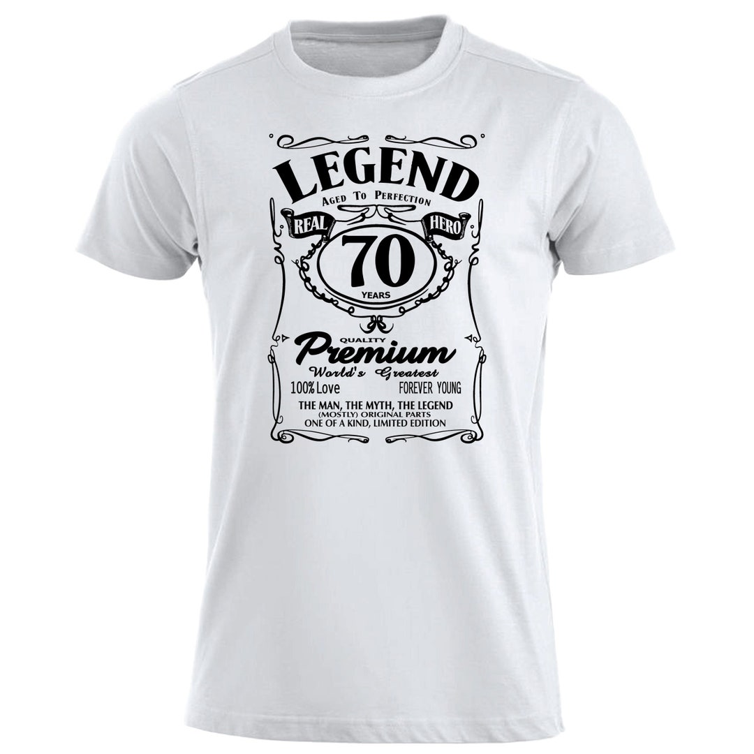 T Shirt 70 Geburtstag Mann