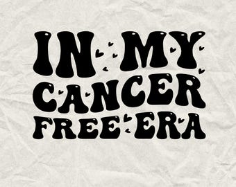 In My Cancer Free Era SVG - Awareness Ribbon Cut File (Digital Download)