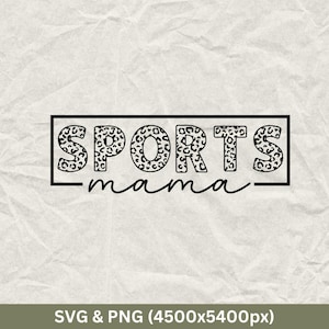 Sports Mama, Sports Mom Svg, Baller Mom Svg, Sports Mama Shirt, Sports Svg, Game Day Svg, Sports Mom Svg, Soccer Mom Svg, File For Cricut