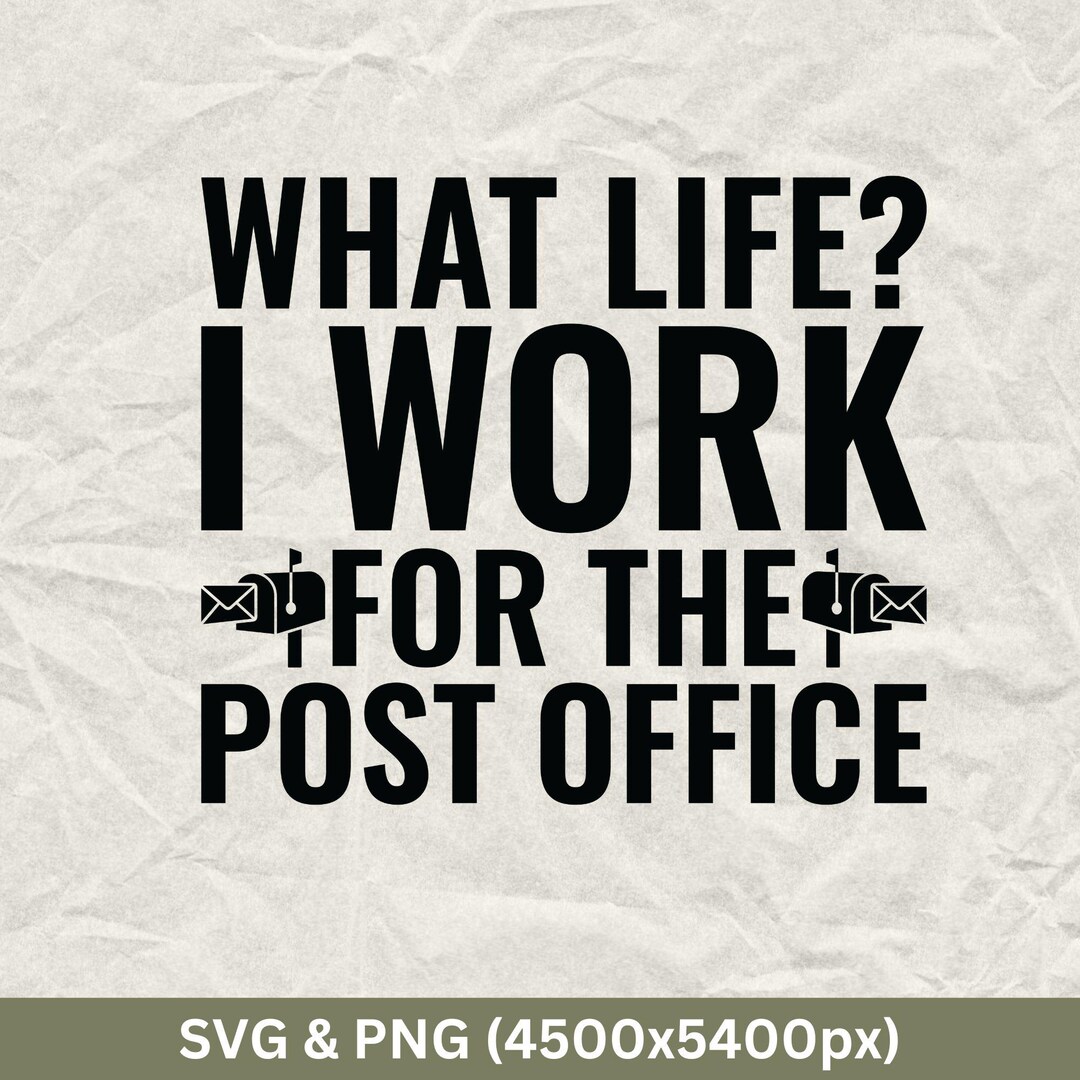Mail Carrier Life SVG PNG: Postal Worker Gift (digital Download) - Etsy