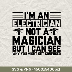 Electrician Svg, Electrician, Funny Electrician, Electrician Shirt, Electrician Cricut, Electrician Gift, Electrician Life, Files For Cricut