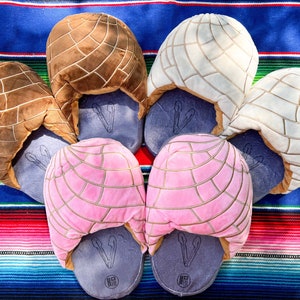 Concha Pantuflas | Chinelos Concha | Acessórios para Pan Dulce | Acessórios Concha | Chinelos Concha Concha Rosa | Pan Dulce Concha Pantuflas