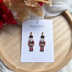 NUTCRACKER PLAID CABANA EARRINGS main image 1