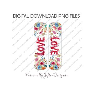 Saint-Valentin Stick Fob porte-clés Love Design en téléchargement numérique, porte-clés fête des mères, cadeau porte-clés mère & enfant PNG, porte-clé Love Design