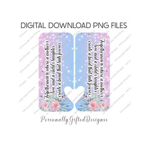 Fête des mères double coeur porte-clés citation inspirante conception téléchargement numérique, mère et enfant porte-clés, cadeau maman PNG, cadeau fête des mères PNG